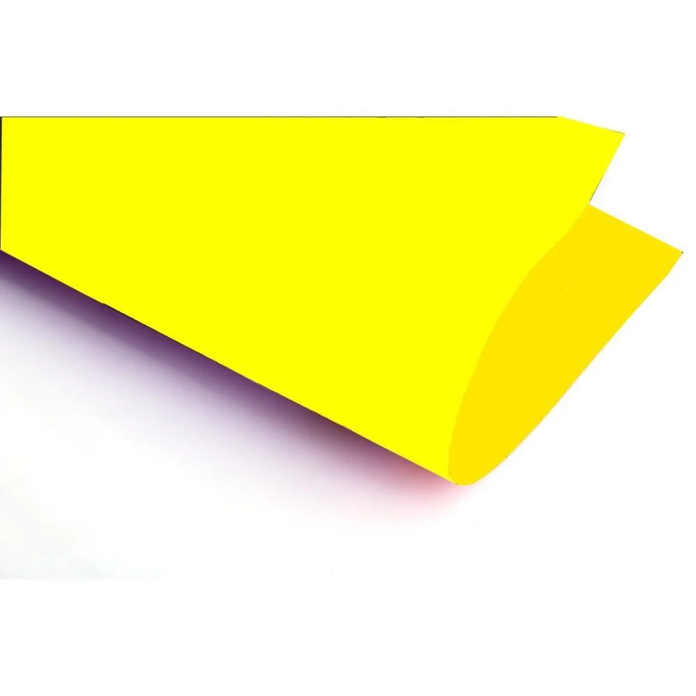 Papel Cartolina Dupla Face Color Set 48X66Cm Amarelo Reipel (Pct.c/20) - imagem 2