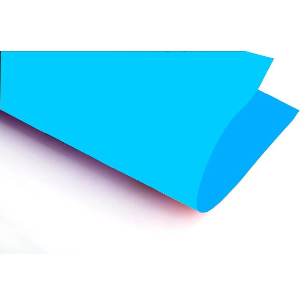 Papel Cartolina Dupla Face Color Set 48X66Cm Azul Claro Reipel (Pct.c/20) - imagem 2