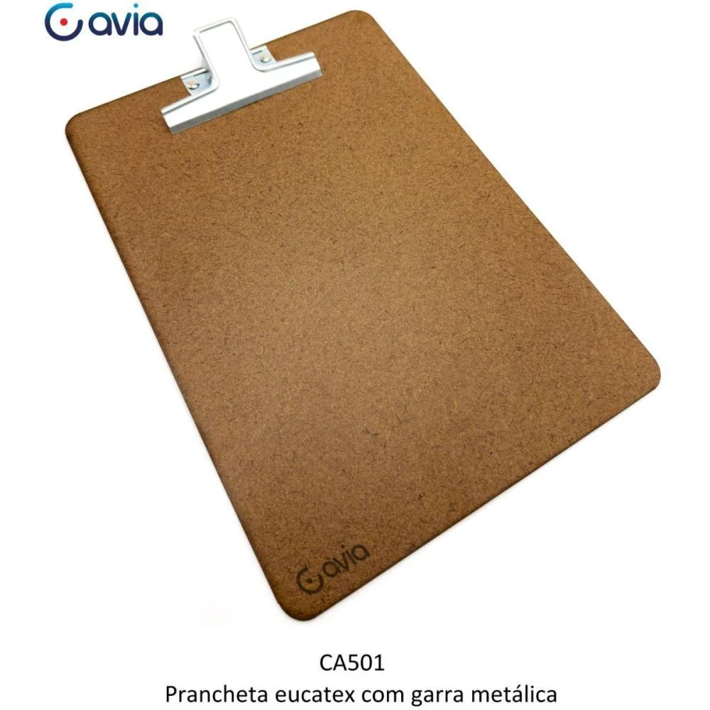 Prancheta Duratex A4 C/Prendedor Metal Cavia (Cx.c/16) - imagem 3
