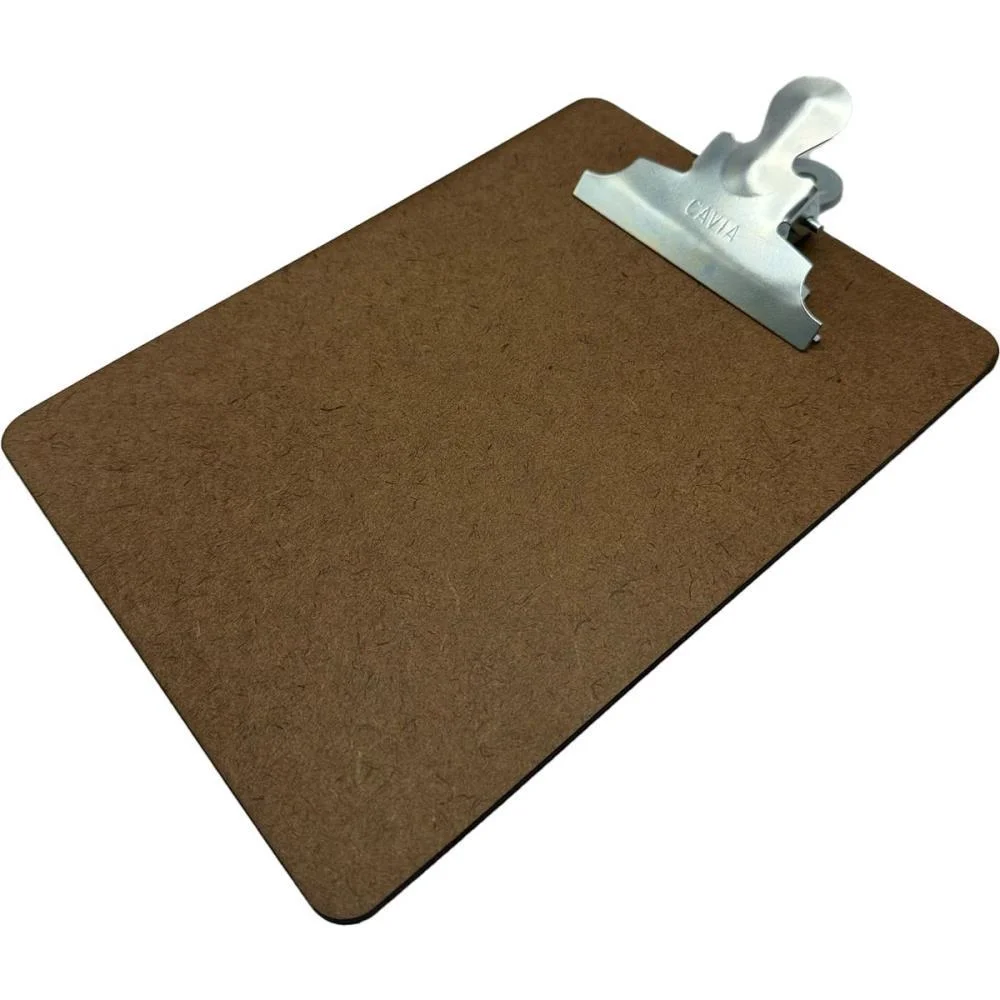 Prancheta Duratex A5 C/Prendendor Metal Cavia (Cx.c/12) - imagem 3
