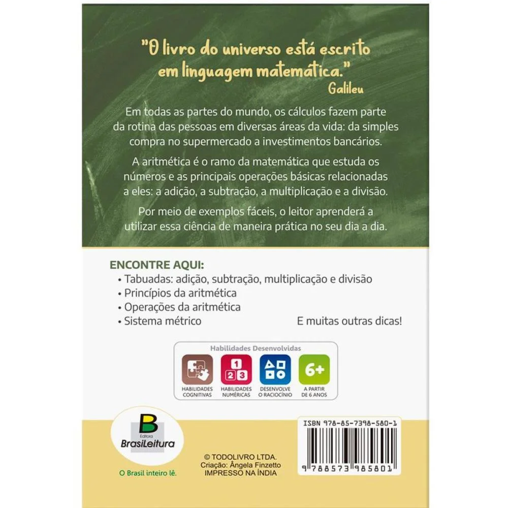 Livro Pedagogico Tabuada Completa 10X15Cm 14Pag Todolivro (Pct.c/10) - imagem 4
