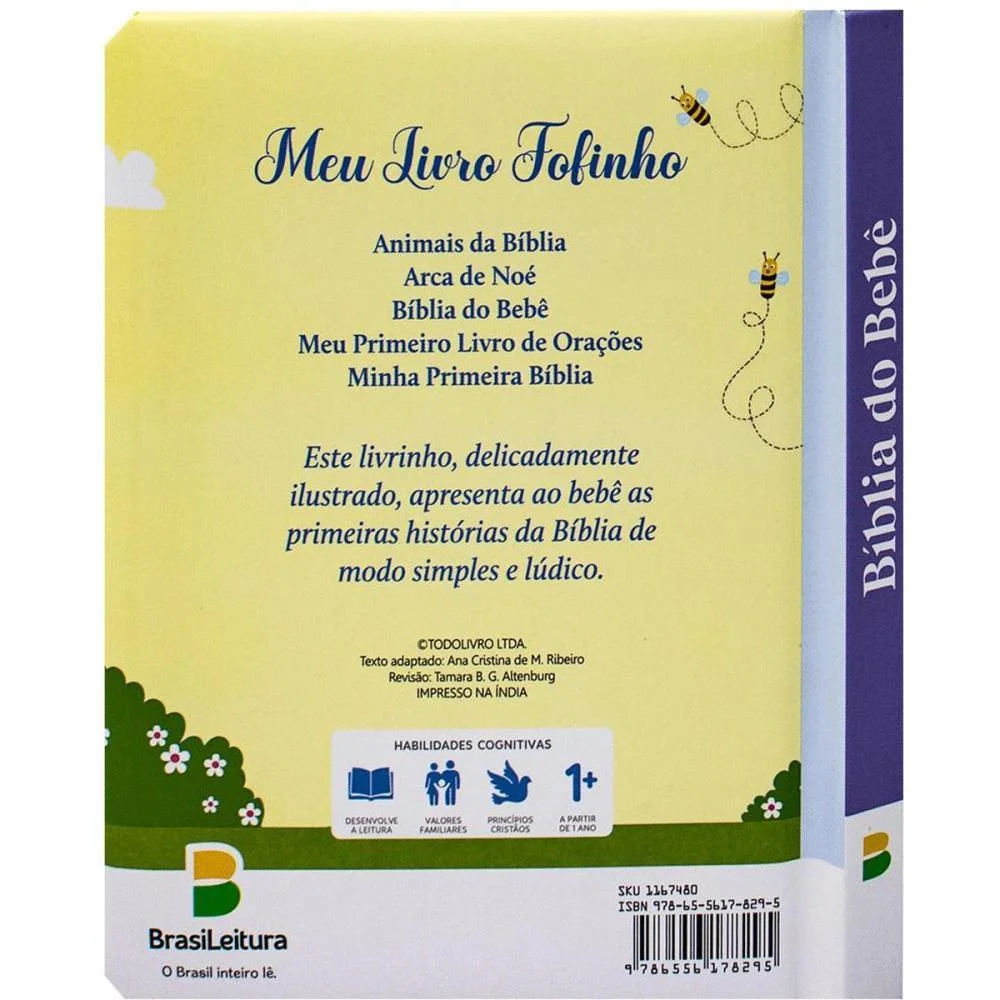 Livro Infantil Ilustrado Biblia Fofa Do Bebe 12X15 10Pg Todolivro (Unidade) - imagem 5