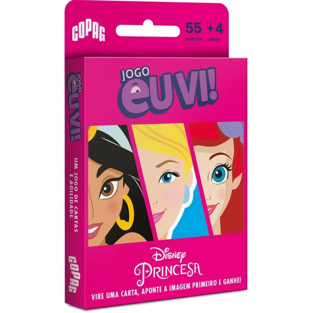 Jogo De Cartas Eu Vi! Princesas Copag (Unidade) - imagem 3
