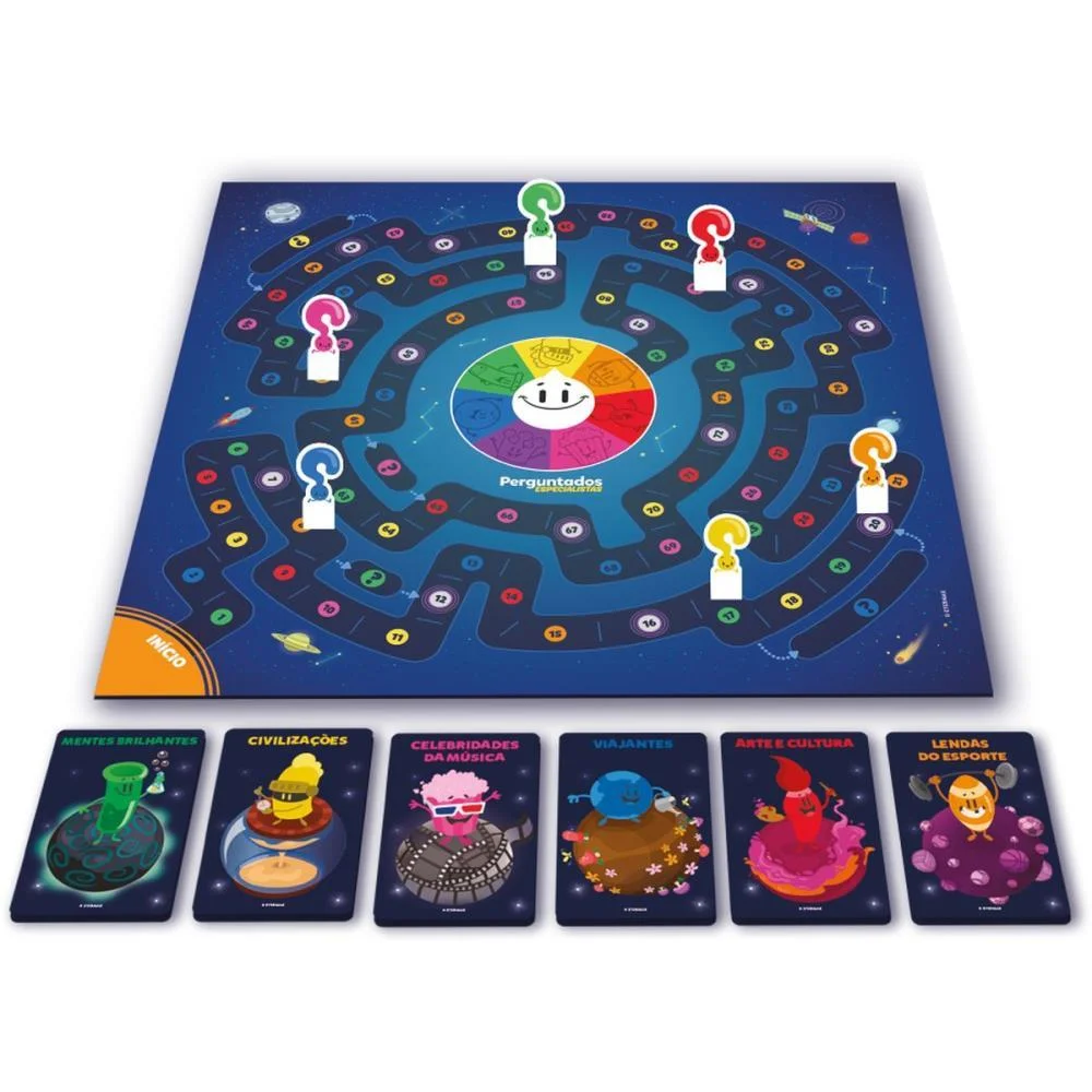 Jogo De Tabuleiro Perguntados Especialista Copag (Unidade) - imagem 5