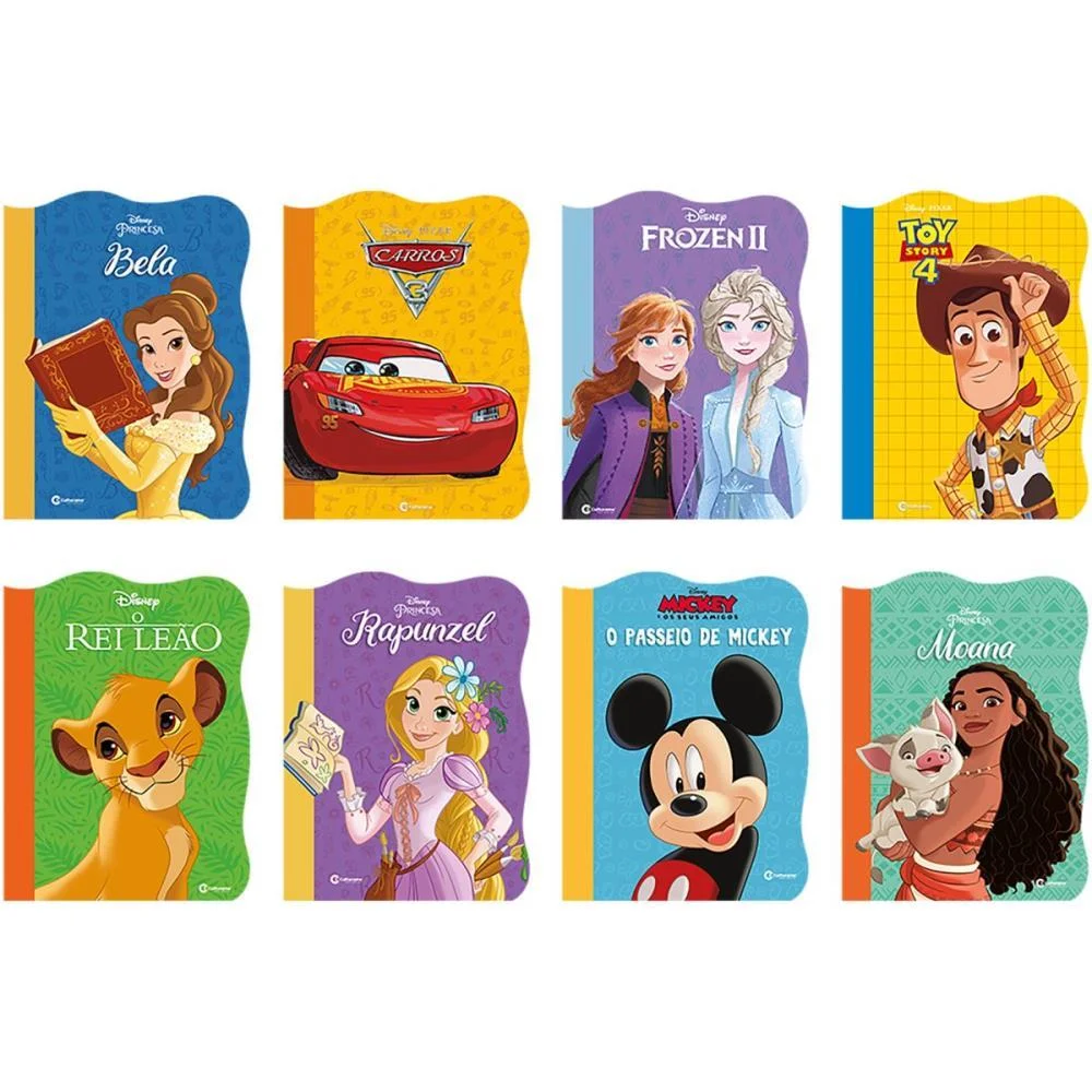 Livro De Leitura Disney Recortados 16P 21X28 (S Culturama (Pct.c/08) - imagem 2