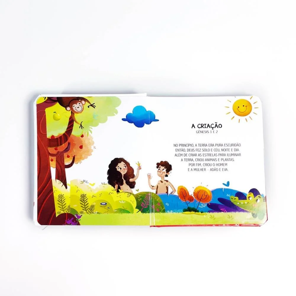 Livro Infantil Ilustrado Minha Primeira Biblia 20Pgs Magic Kids (Unidade) - imagem 3