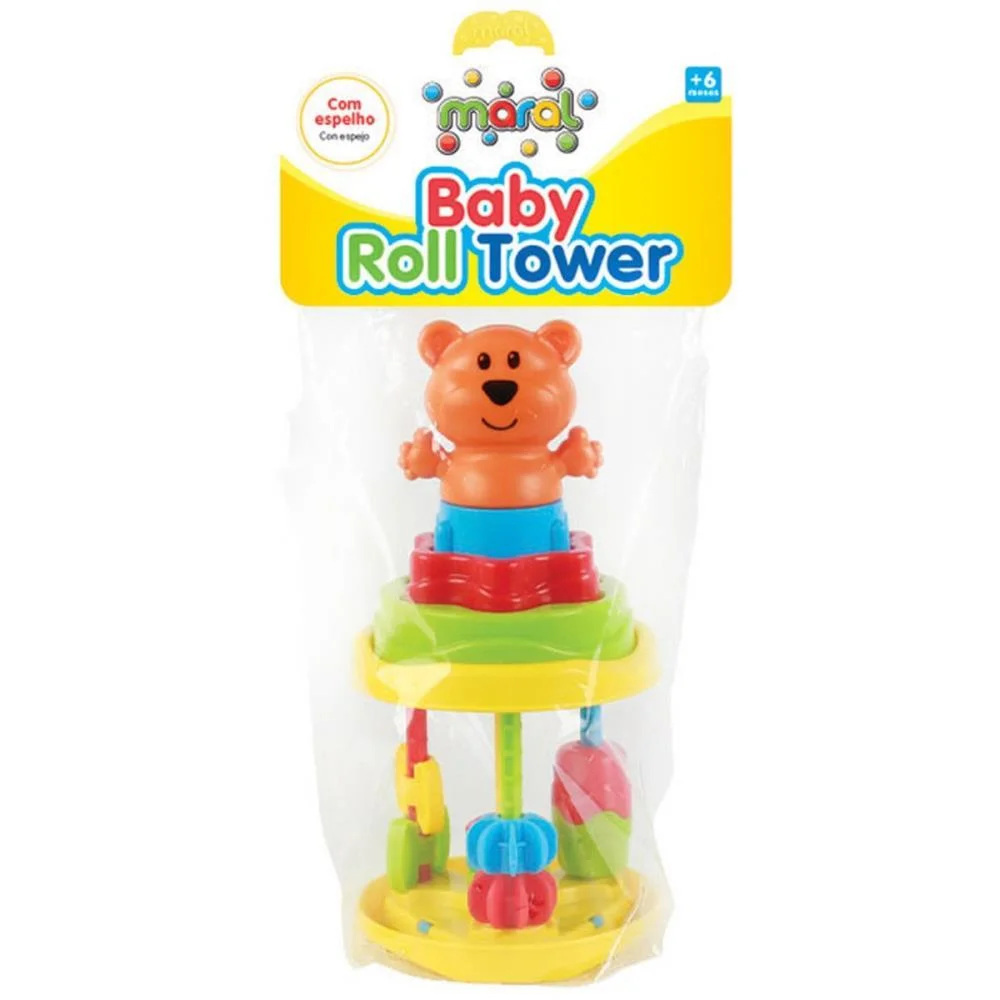 Brinquedo Educativo Baby Roll Tower Maral (Unidade) - imagem 4