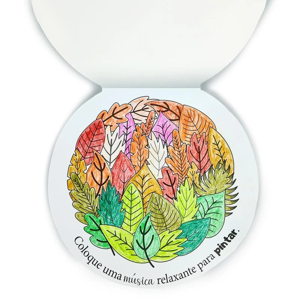 Livro De Colorir Arte Terapia Para Acalmar 24Pg Magic Kids (Unidade) - imagem 4