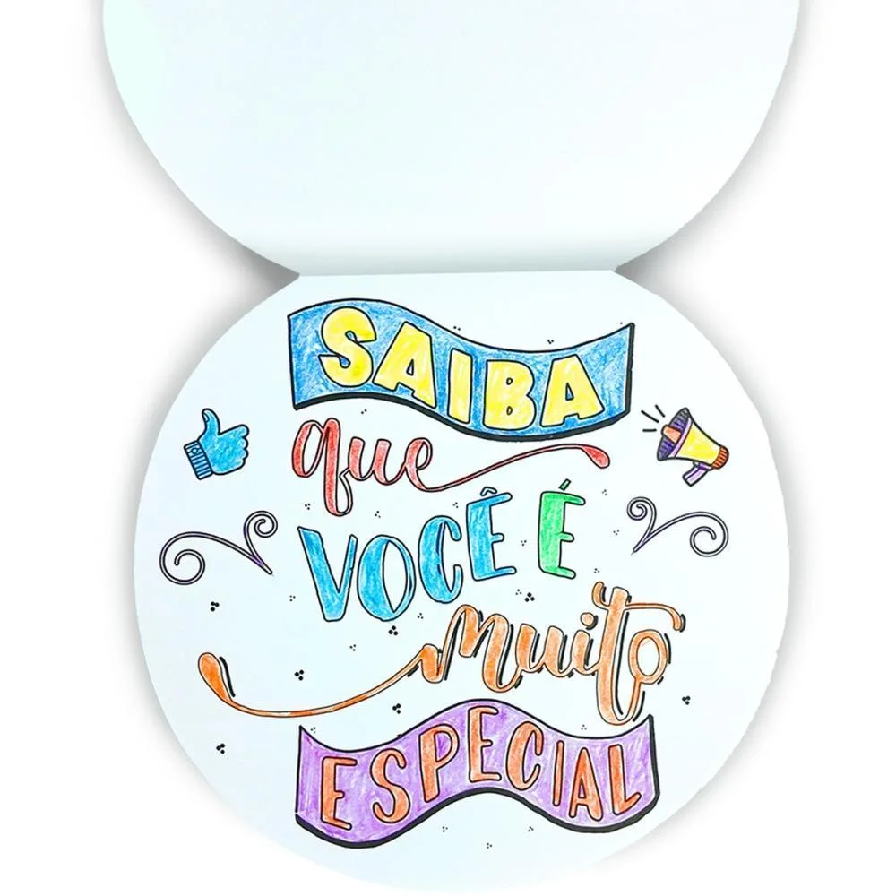 Livro De Colorir Lettering 24Pgs 17,5Cm Magic Kids (Unidade) - imagem 4