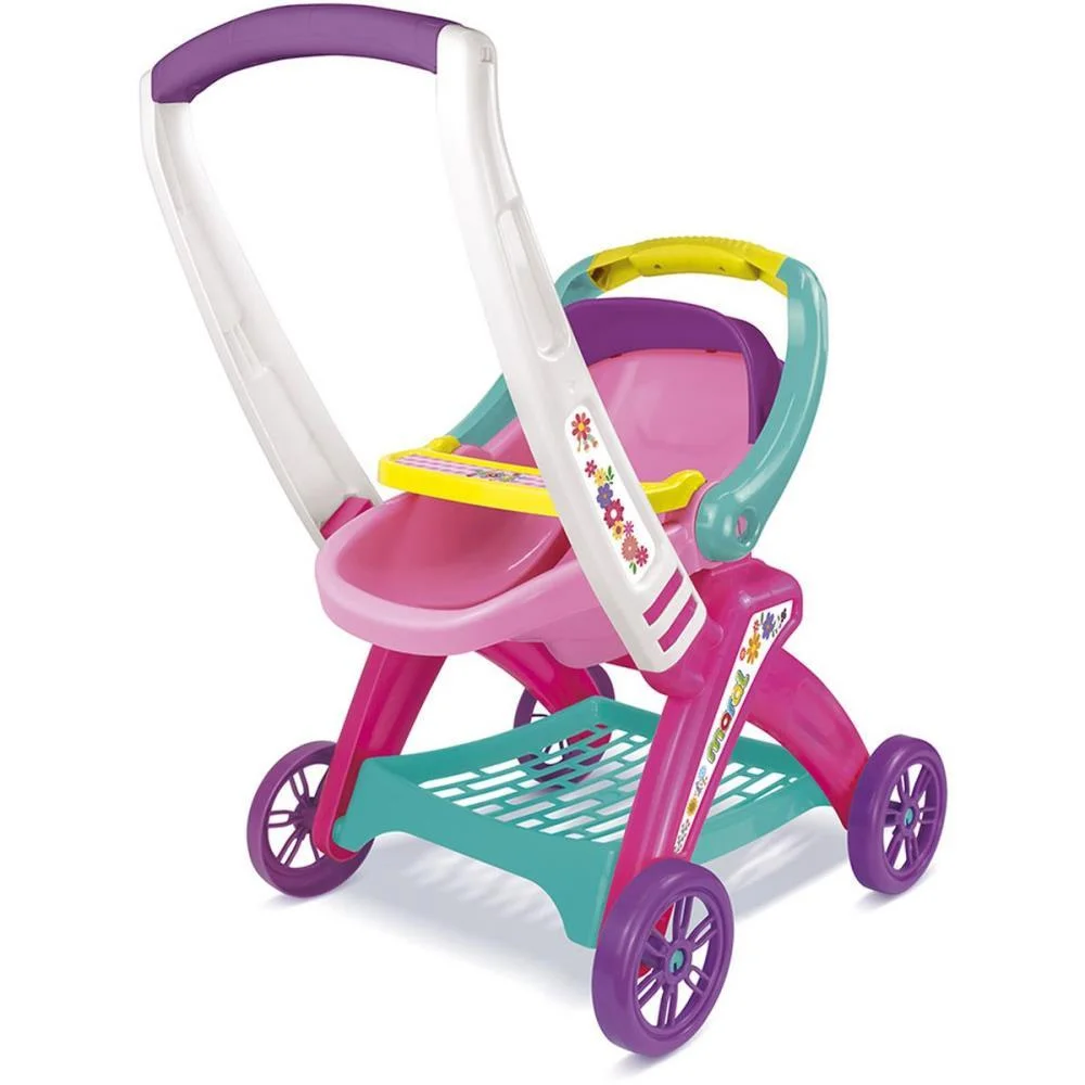 Carrinho De Boneca 3 Em 1 Rosa Maral (Unidade) - imagem 4