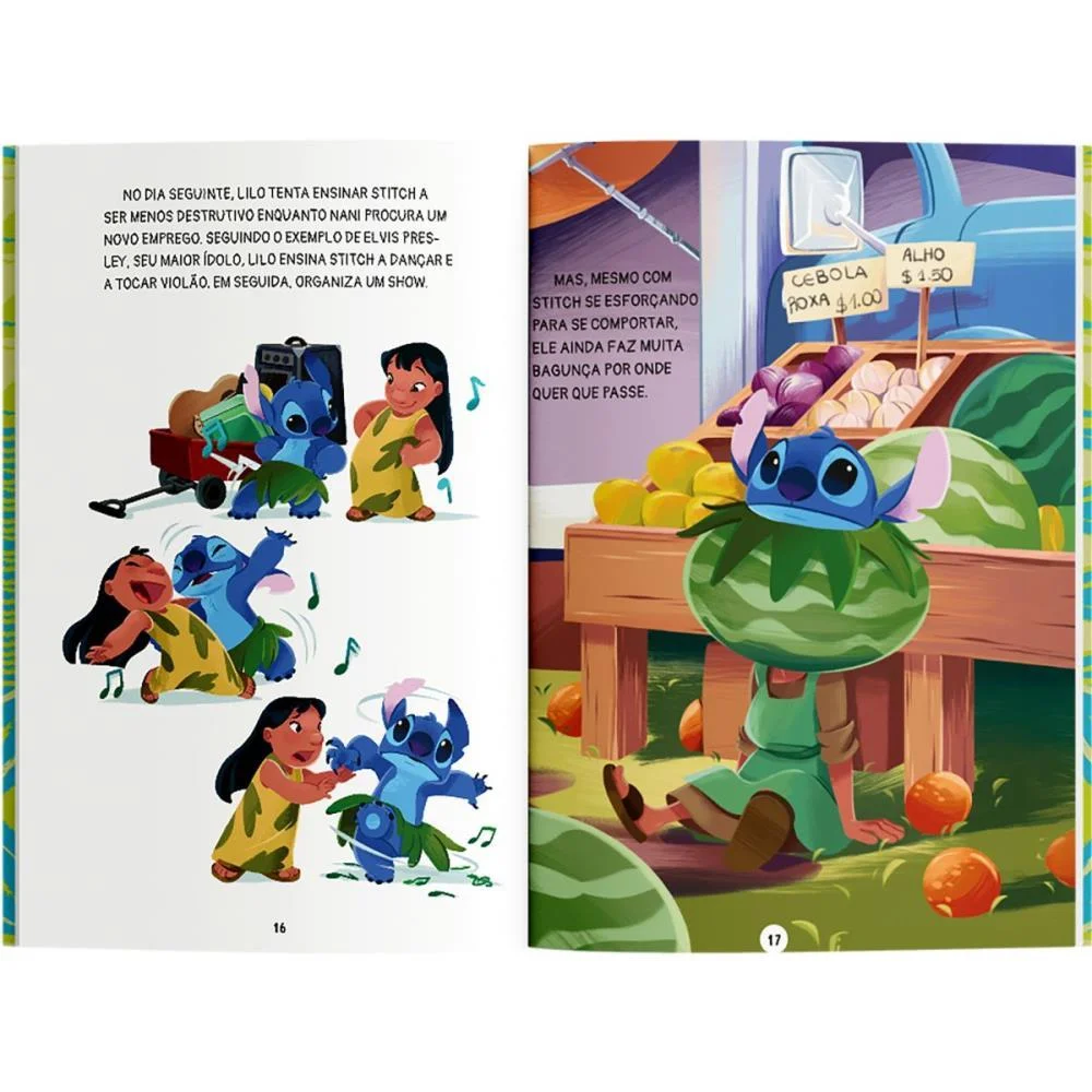 Livro De Leitura Pop Stitch 32Pgs 23X15Cm Cd Culturama (Unidade) - imagem 4