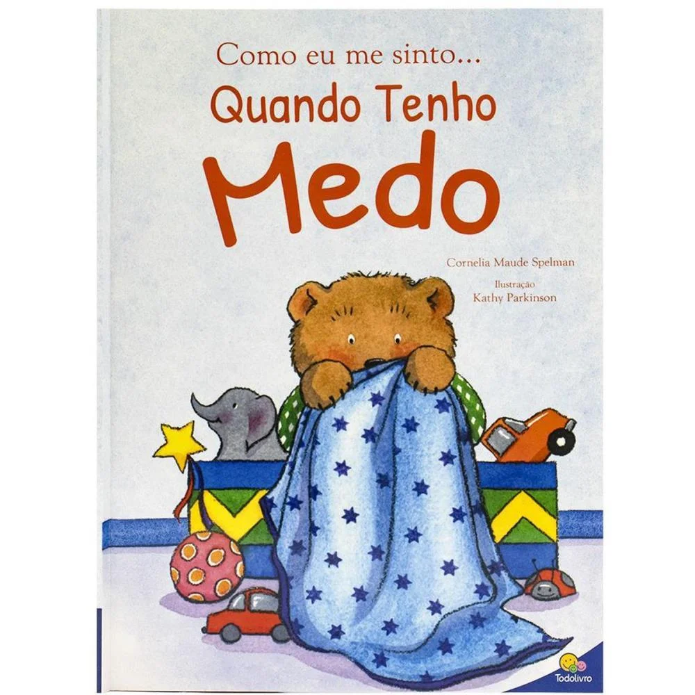Livro Infantil Ilustrado Como Me Sinto- Tenho Medo 32P Todolivro (Unidade) - imagem 5