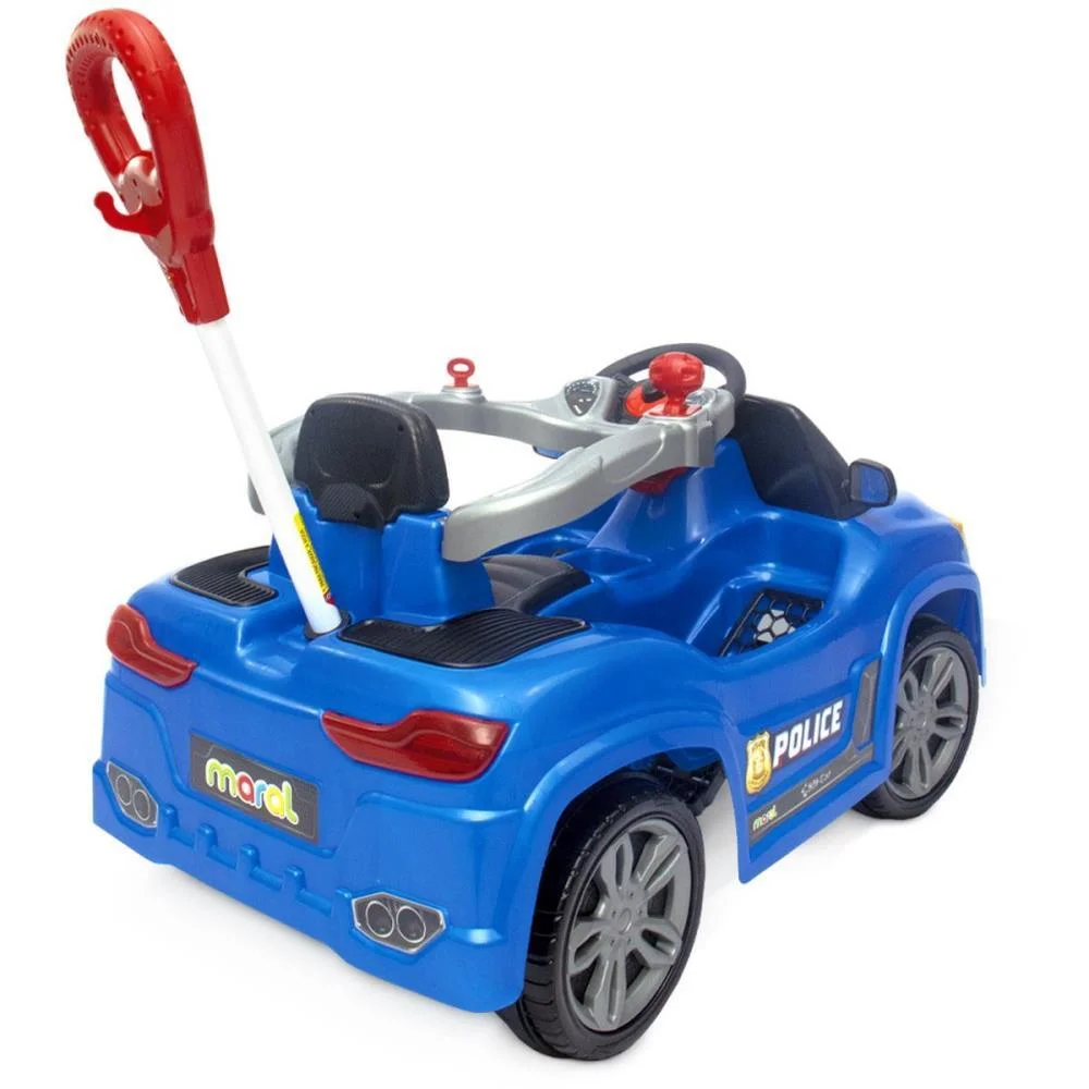 Veiculo Para Bebe Bm Car Azul 30Kg C/Som Maral (Unidade) - imagem 5