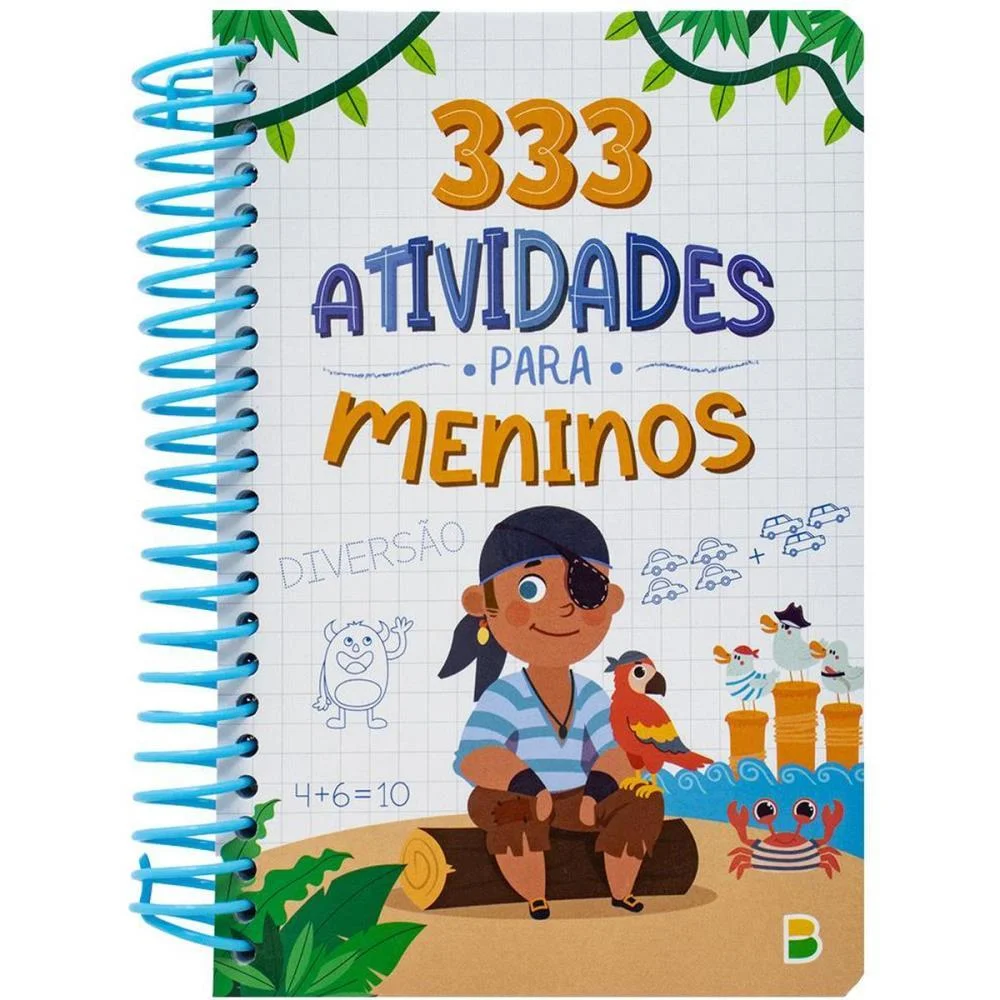 Livro De Atividades 333 Atividades Esp.menino 168P Todolivro - imagem 2