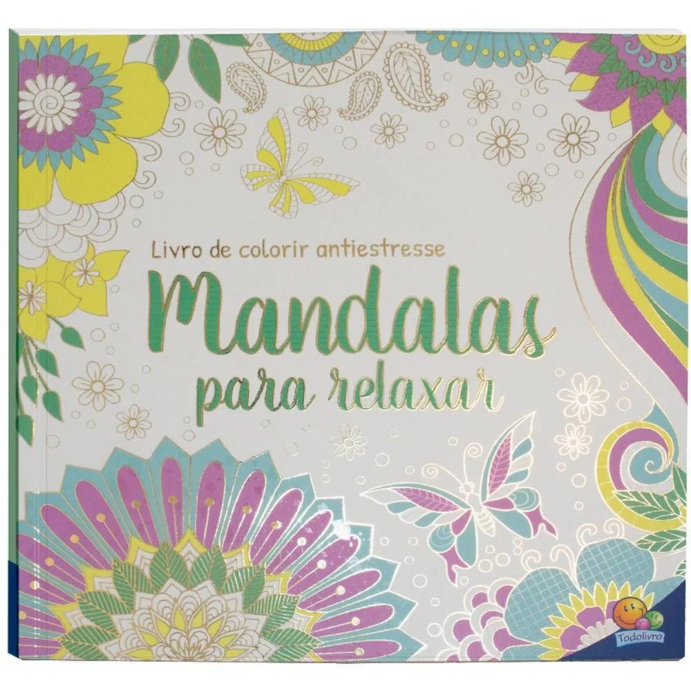 Livro De Colorir Antiestresse Mandalas 48Pg Todolivro (Unidade) - imagem 5