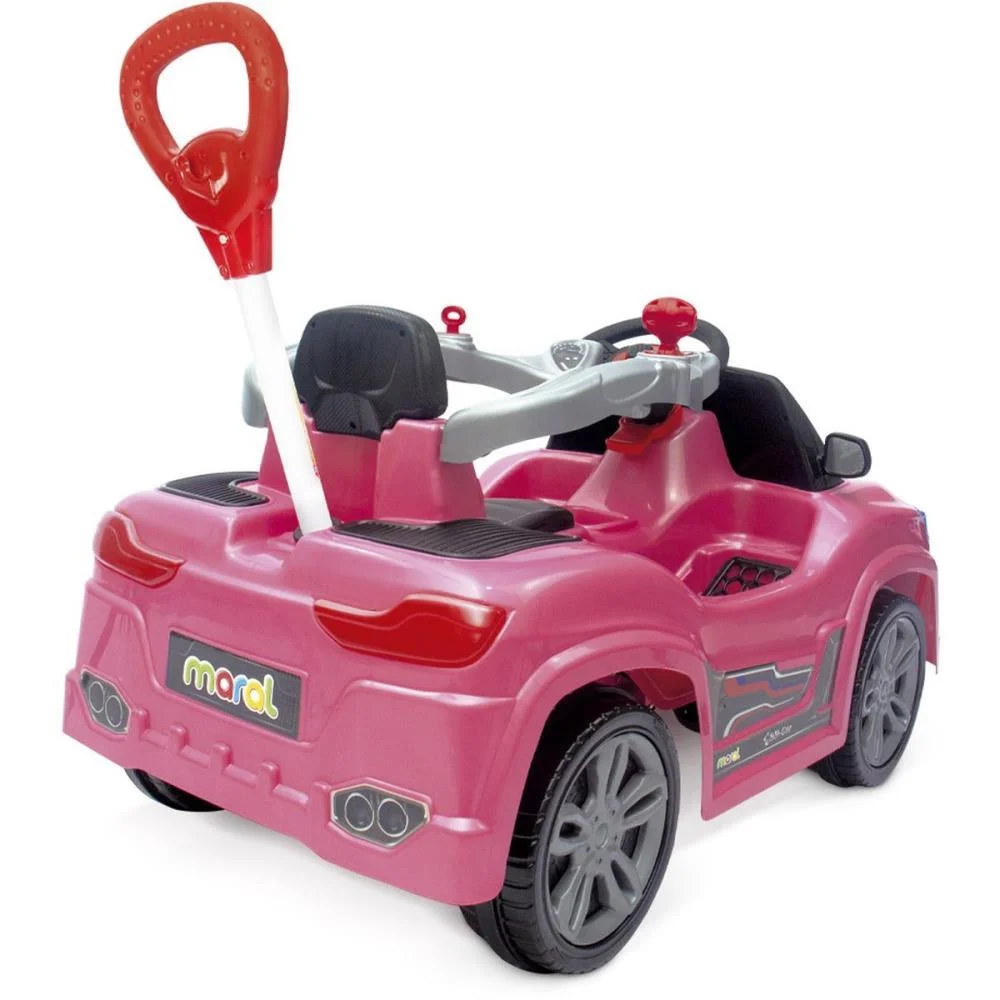 Veiculo Para Bebe Bm Car Rosa 30Kg C/Som Maral (Unidade) - imagem 5