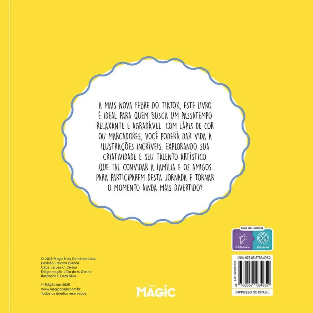 Livro De Colorir Cozy Vibes 48Pgs 180G Magic Kids (Unidade) - imagem 4