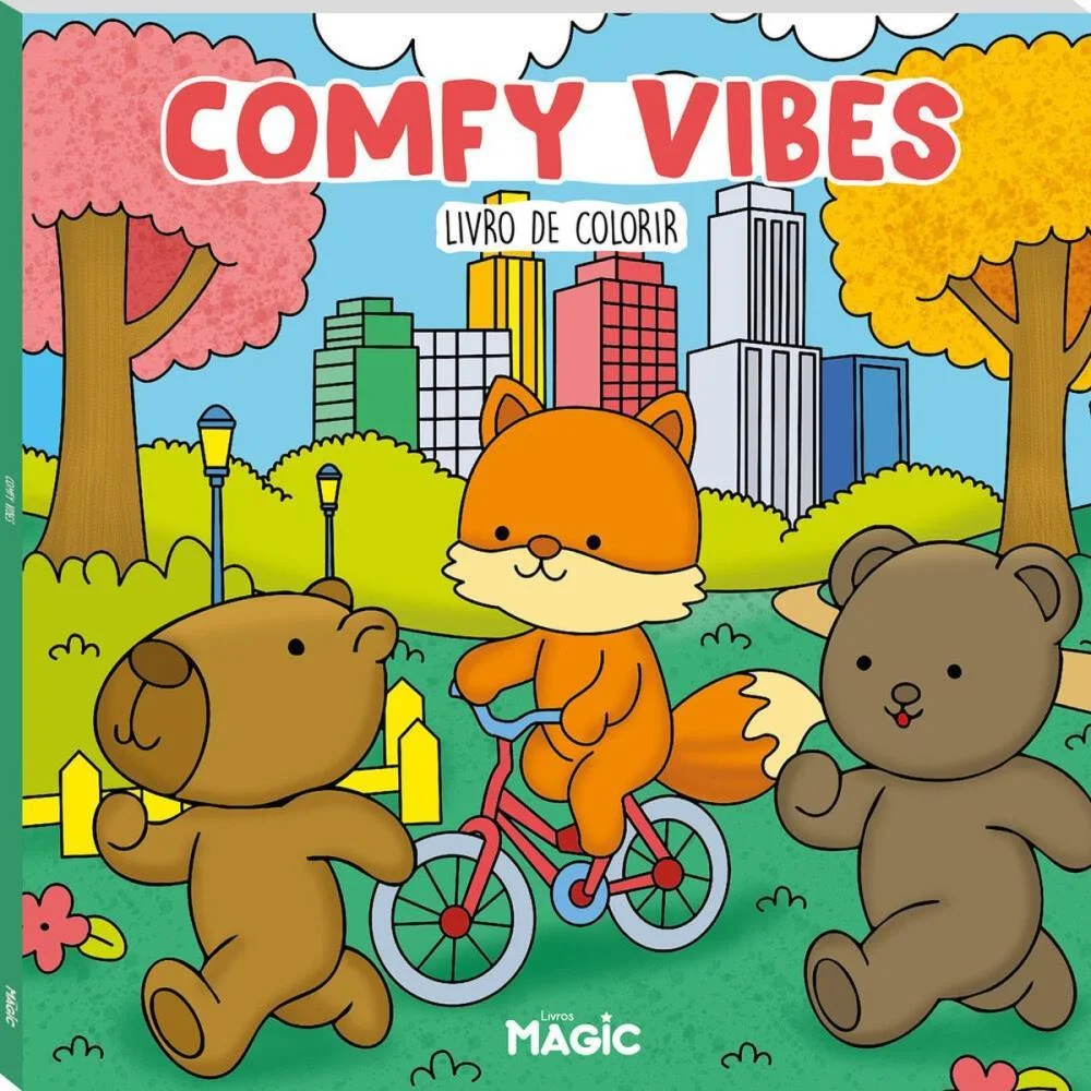 Livro De Colorir Comfy Vibes 48Pgs 180G Magic Kids (Unidade) - imagem 2