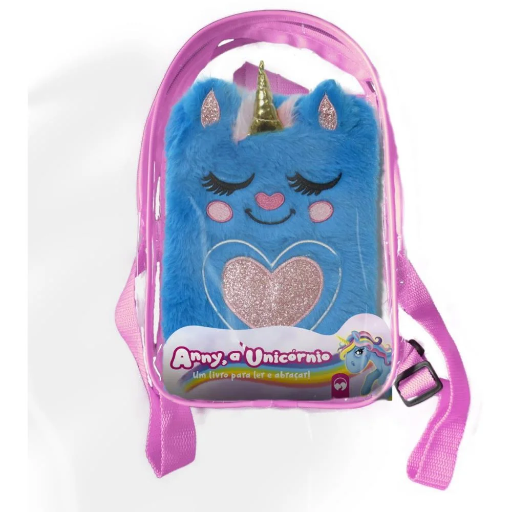 Livro Infantil Ilustrado Pelucia C/Mochila Unicornio Vale Das Letras (Unidade) - imagem 2