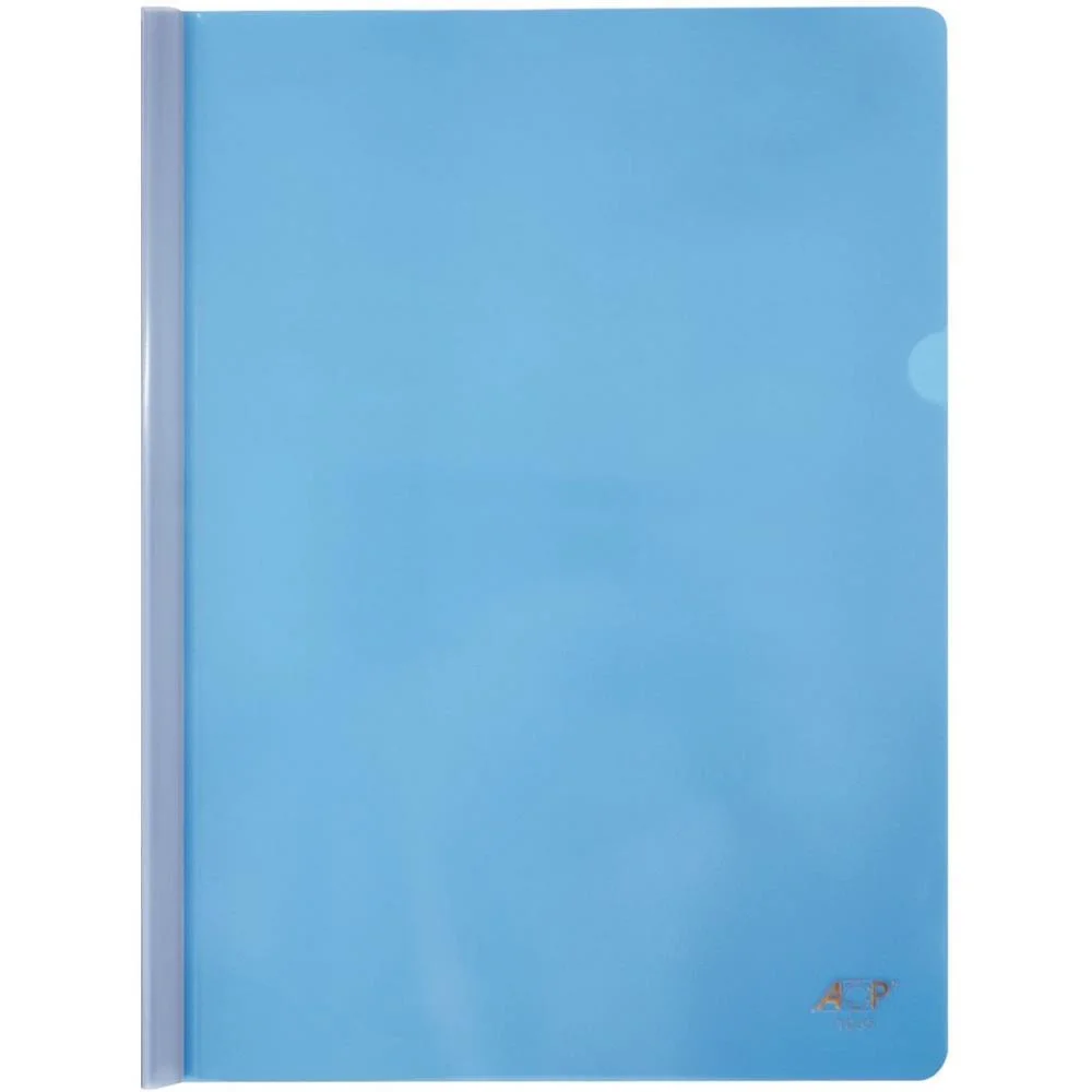 Pasta Canaleta A4 Azul New Line Acp (Pct.c/10) - imagem 3