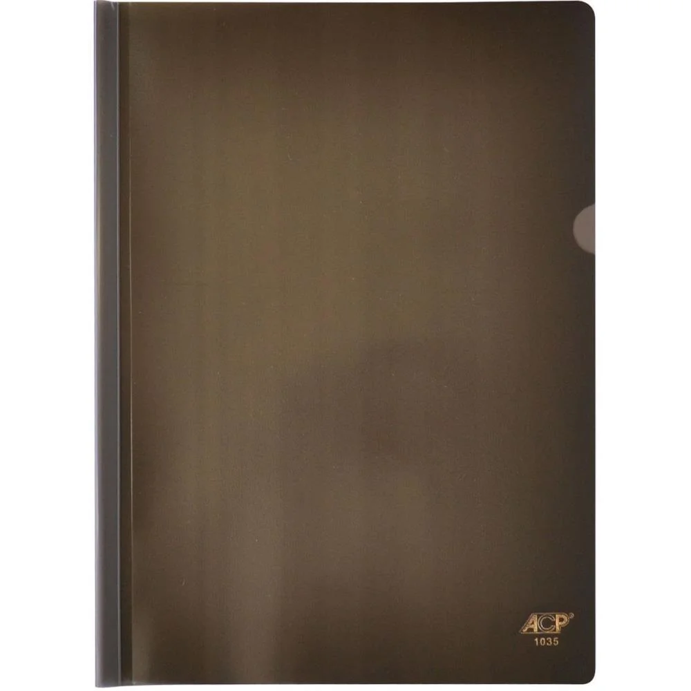 Pasta Canaleta A4 Fume New Line Acp (Pct.c/10) - imagem 2