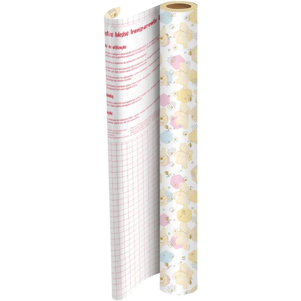 Plastico Adesivo 45Cmx10M Pooh Pp 0,08Mm Dac (Rolo) - imagem 2