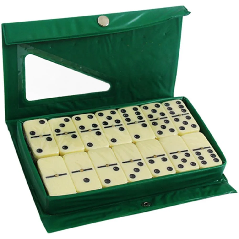 Domino Estojo 28Pcs 11Mm Verde Western (Estojo) - imagem 3