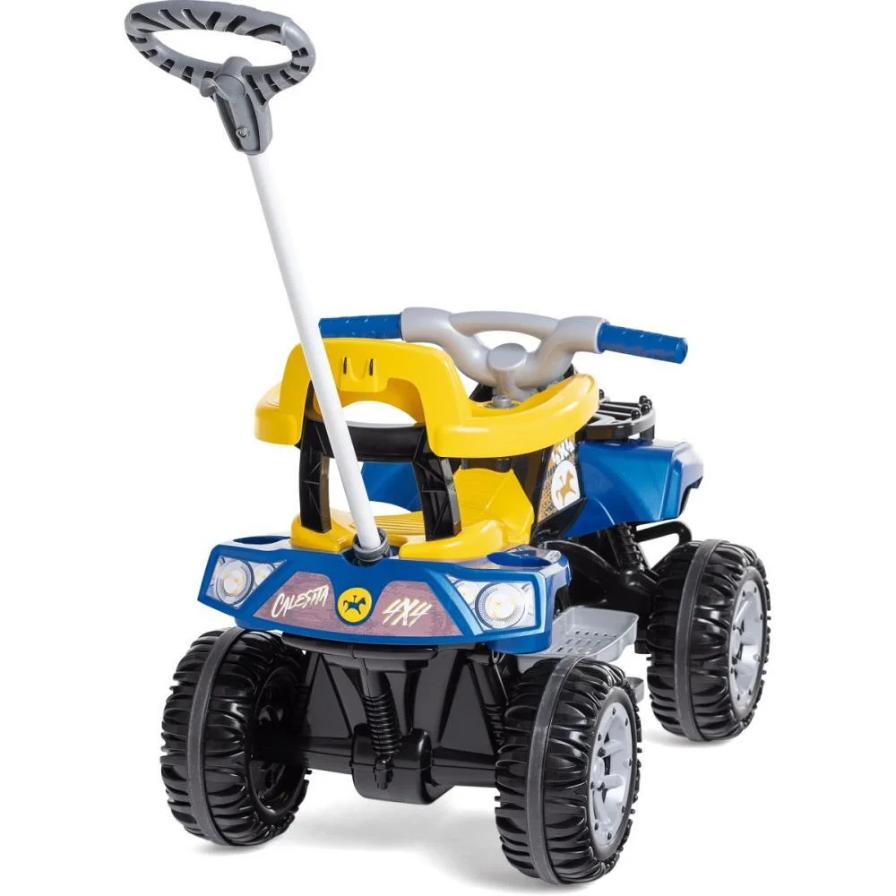 Veiculo Para Bebe Cross Up Azul 2Em1 C/Som 30Kg Calesita (Unidade) - imagem 15