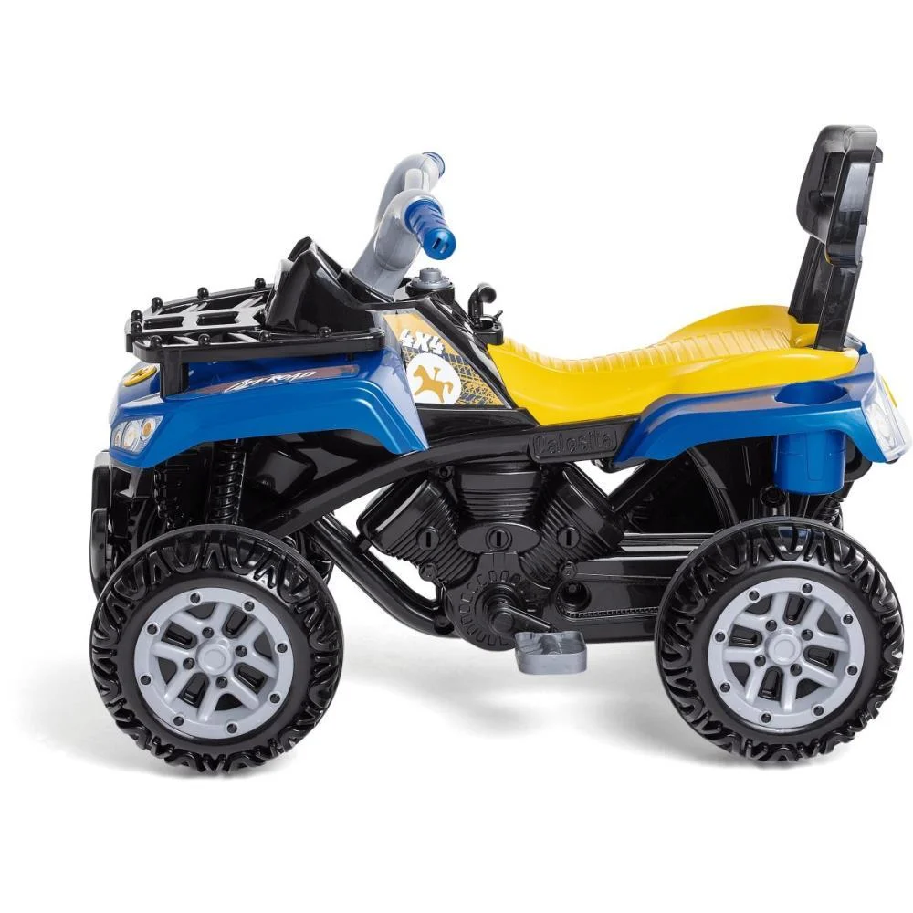 Veiculo Para Bebe Cross Up Azul 2Em1 C/Som 30Kg Calesita (Unidade) - imagem 6