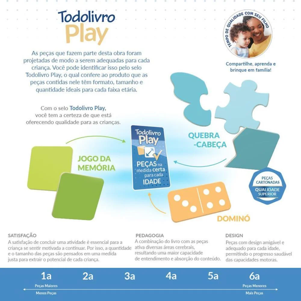 Livro De Atividades Todolivro Play Q.c.fazenda Box Todolivro - imagem 3