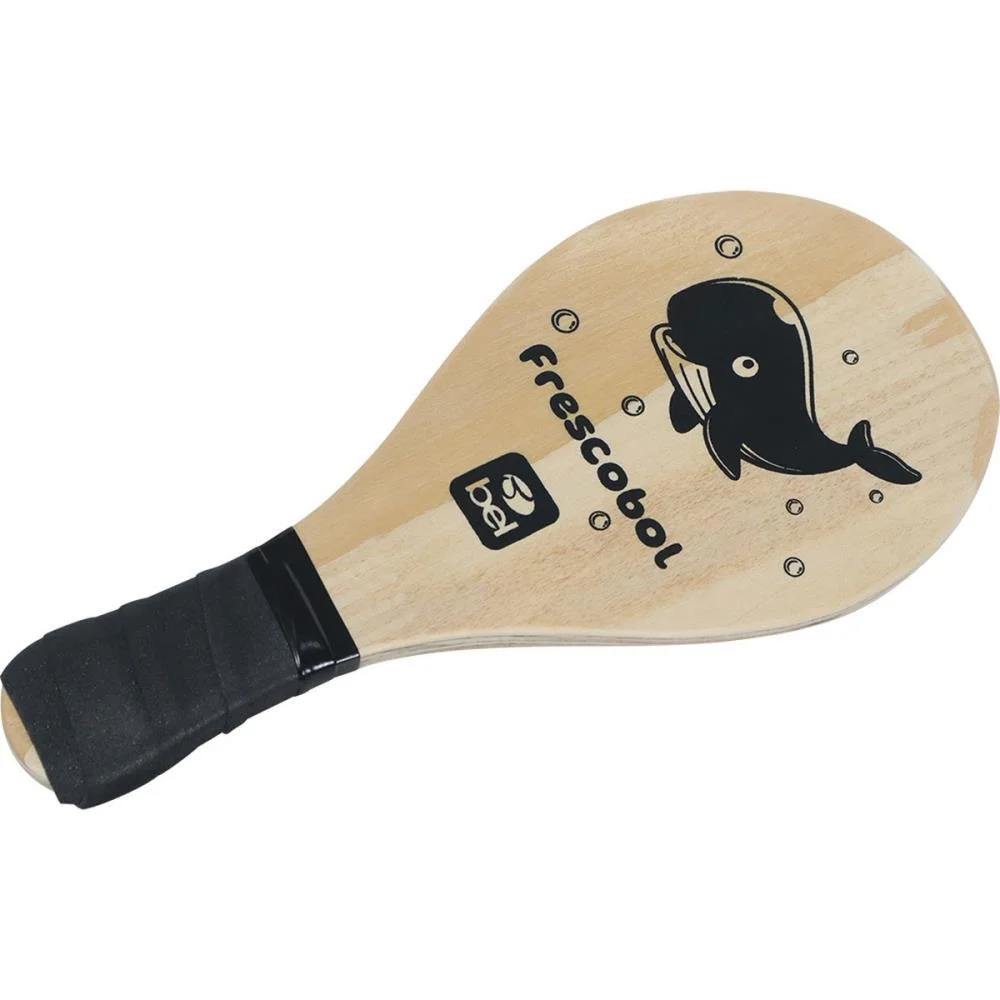 Frescobol Infantil Raquete Madeira+Bola Bel (Kit) - imagem 5