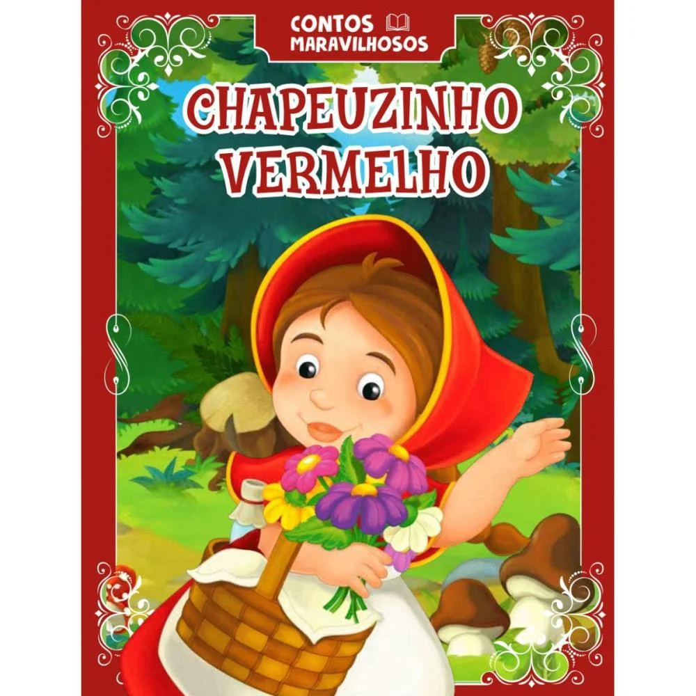 Livro Infantil Ilustrado Chapeuzinho Vermelho Online Editora (Unidade) - imagem 2