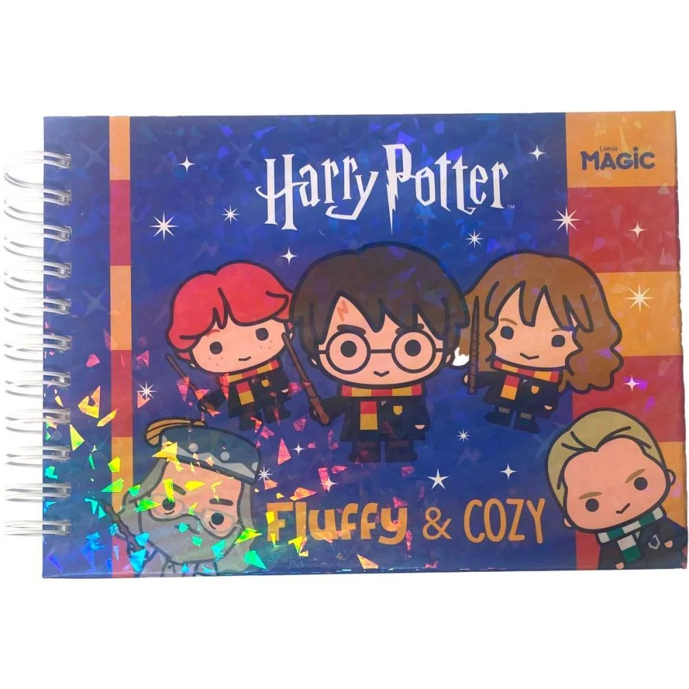 Livro De Colorir Harry Potter Cozy 96Pg Cd Esp Magic Kids (Unidade) - imagem 5