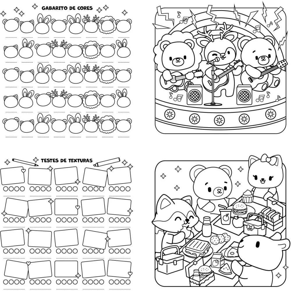 Livro De Colorir Relax Life 46Fls 4 Capas 22X22 Tilibra (Pct.c/05) - imagem 3