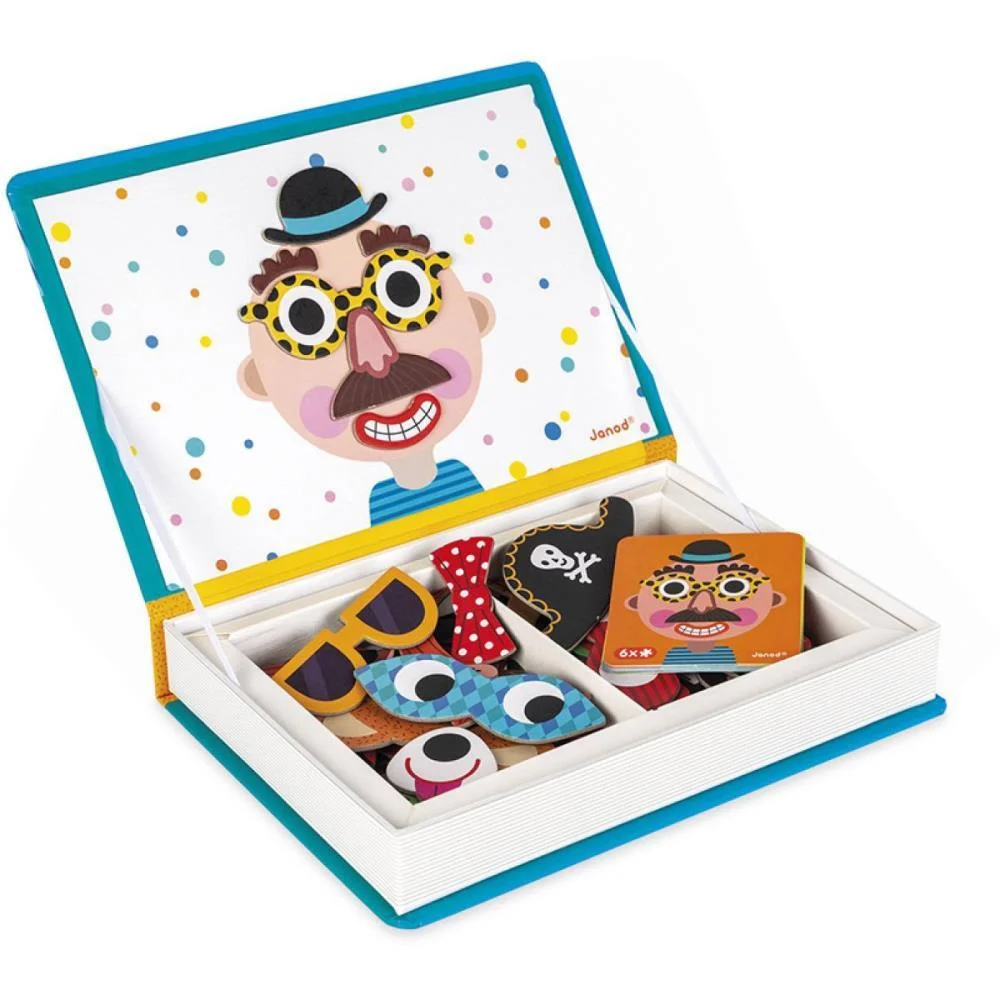 Livro Magnetico Infantil Crazy Faces Meninos 82 Pecas Maped (Unidade) - imagem 3