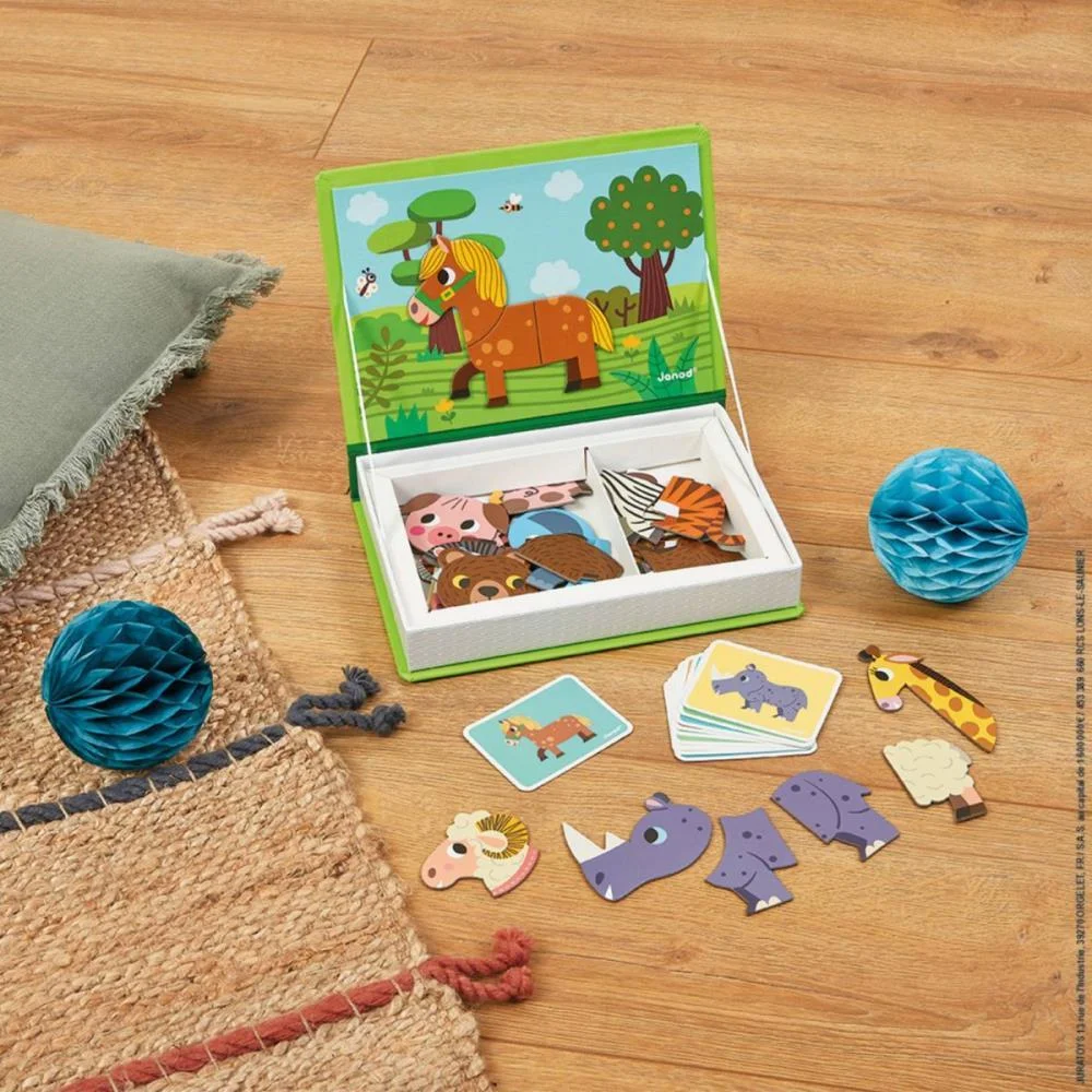 Livro Magnetico Infantil Vida Animal 40 Pecas Maped (Unidade) - imagem 3