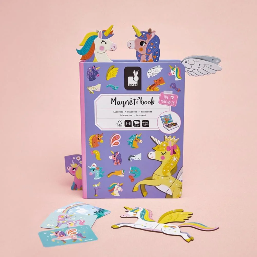Livro Magnetico Infantil Unicornio 44 Pecas Maped (Unidade) - imagem 3