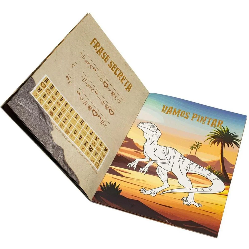 Livro Brinquedo Ilustrado Mundo Dos Minidinos: Velocirap Todolivro (Unidade) - imagem 3