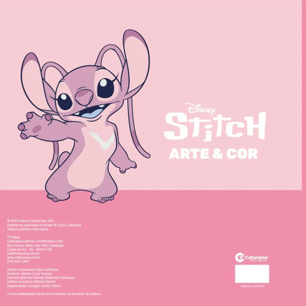 Livro Infantil Colorir Arte E Cor Angel 27X27 36Pgs Culturama (Unidade) - imagem 4