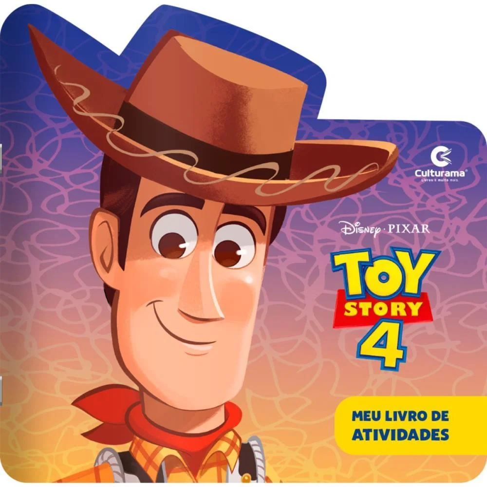 Livro De Atividades Recortado Toy Story 24Pg 23X23 Culturama - imagem 2