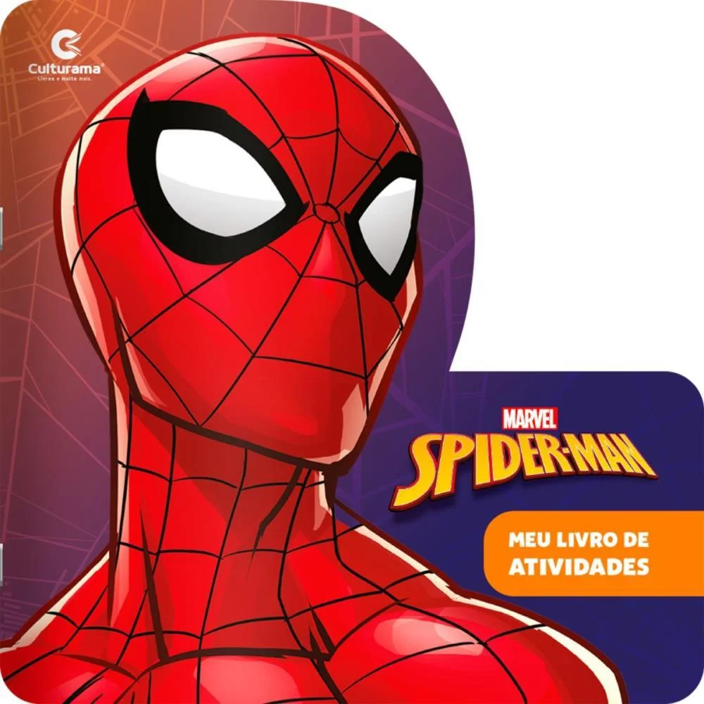 Livro De Atividades Recortado Homem Aranha 24Pgs Culturama - imagem 2