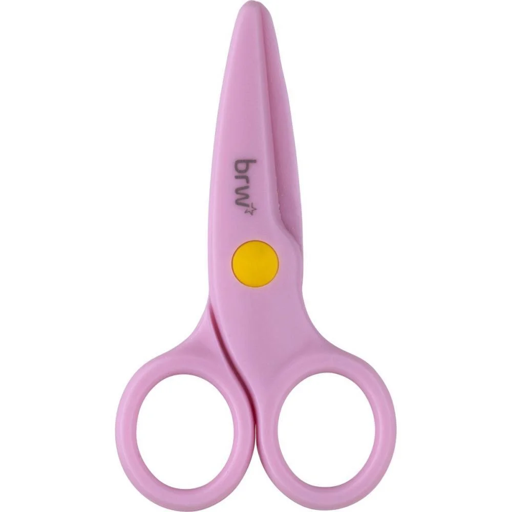 Tesoura Escolar Mini S/Lamina 10Cm Sortidas Brw (Dp.c/12) - imagem 3
