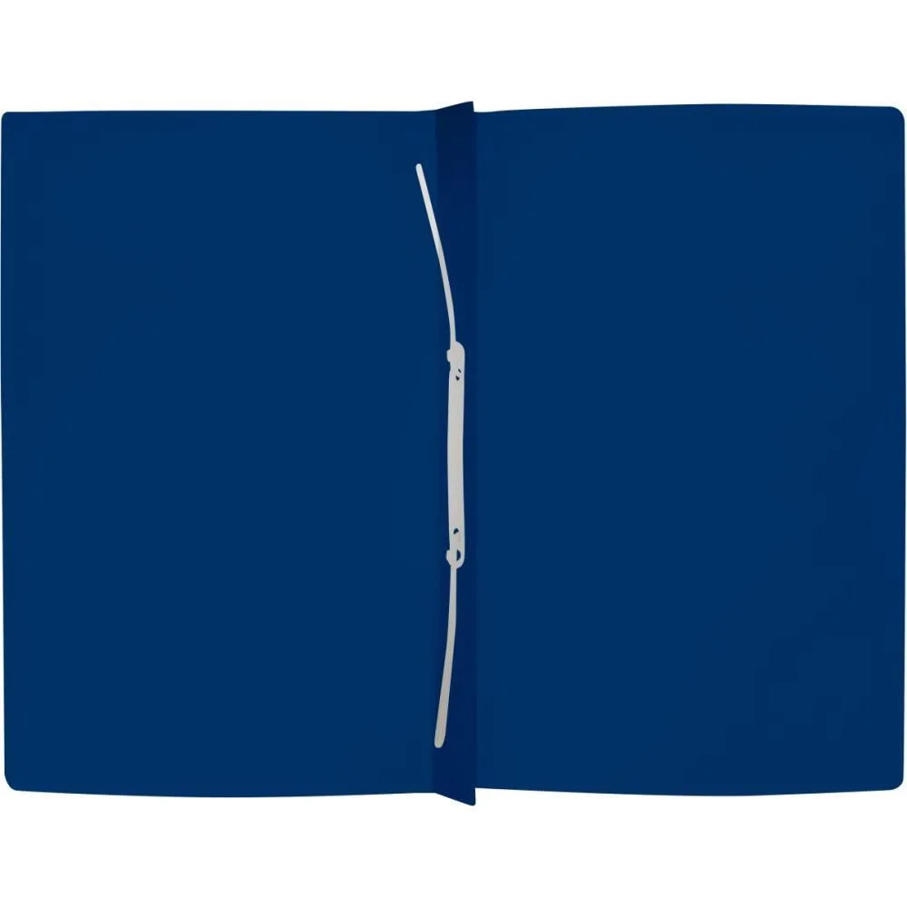 Pasta Classificador Rapido Plastica Com Grampo Azul Dello (Pct.c/10) - imagem 3