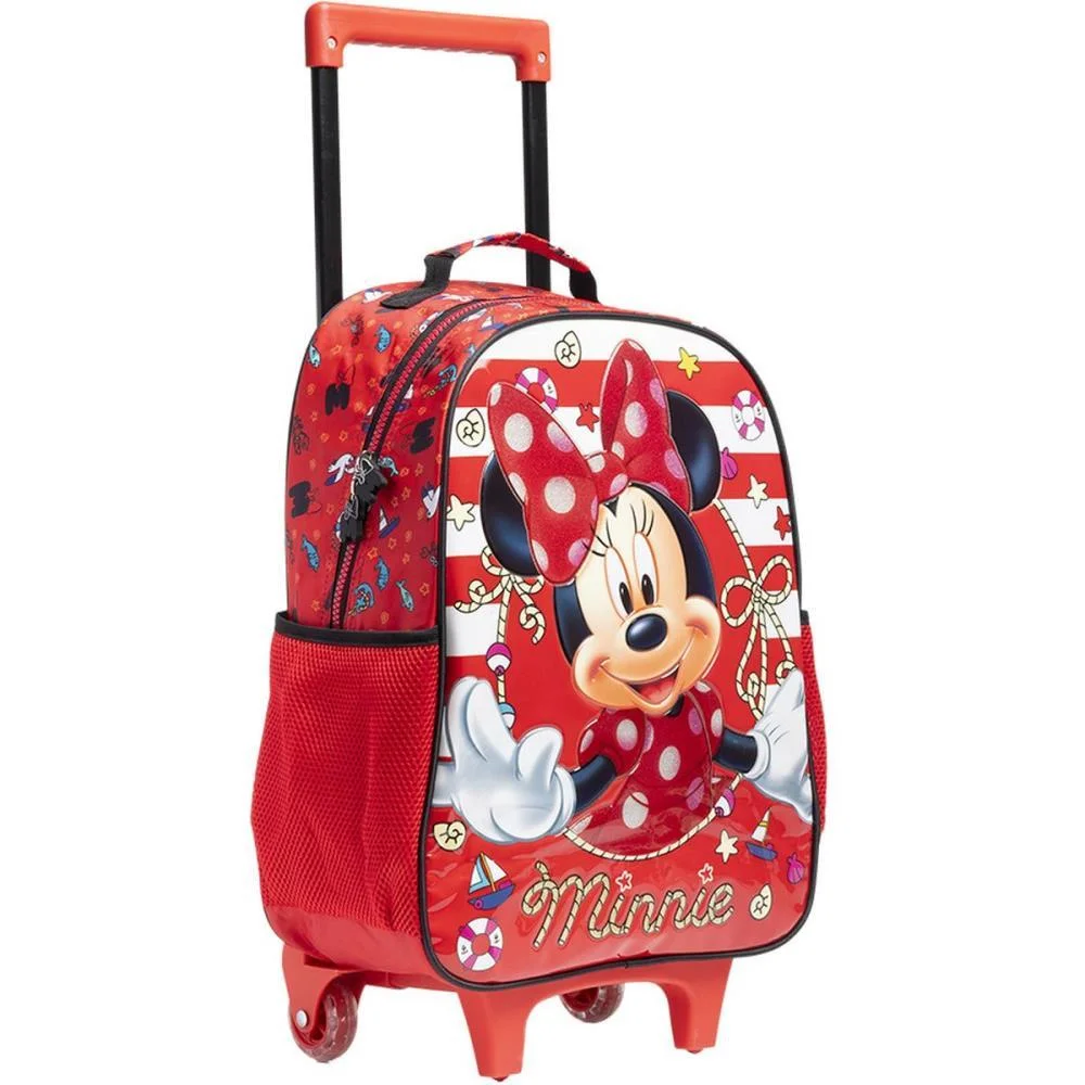 Mochila Infantil Com Rodinha Minnie X Xeryus (Unidade) - imagem 4