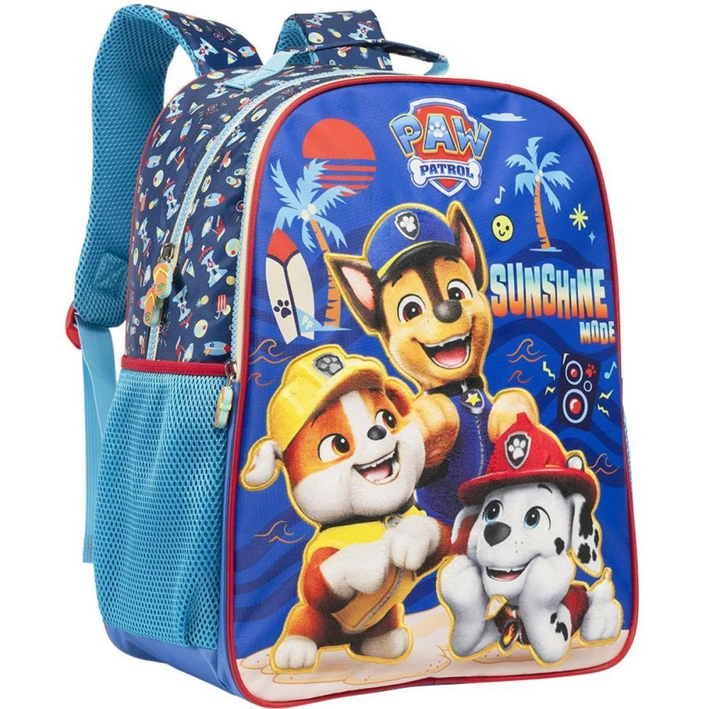 Mochila Infantil Patrulha Canina Sunshine R Gr Xeryus (Unidade) - imagem 4