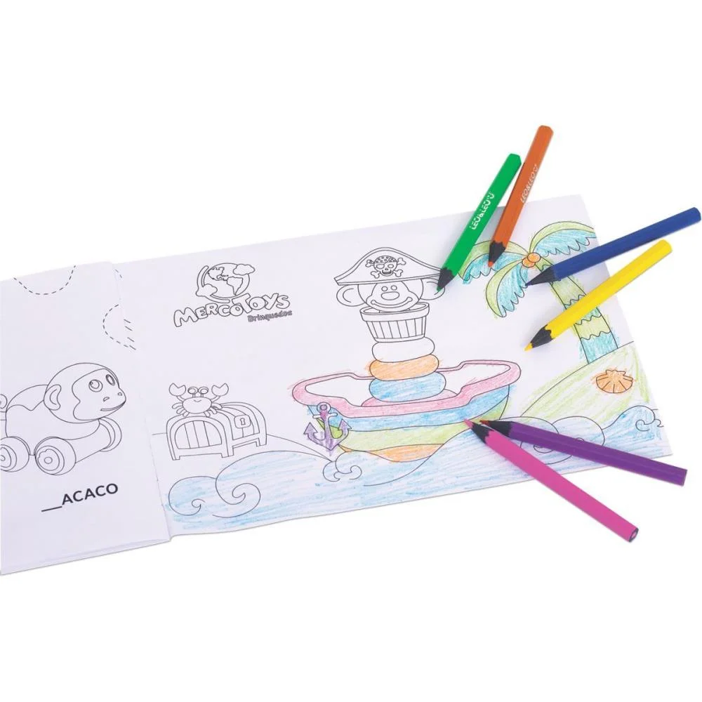 Brinquedo Educativo Mesinha De Desenho Charmosa Merco Toys (Unidade) - imagem 7