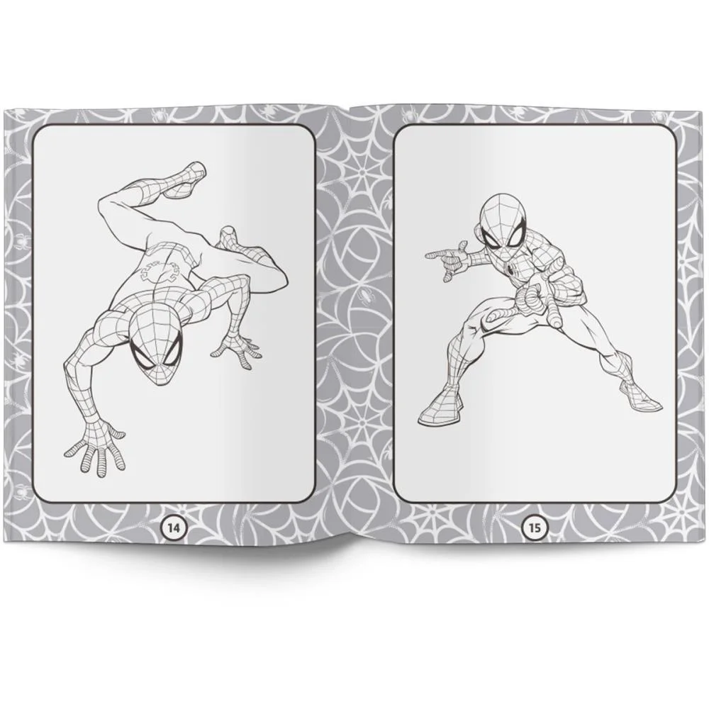 Livro Com Adesivos Homem Aranha 40P C/500Adesivos Culturama (Unidade) - imagem 6