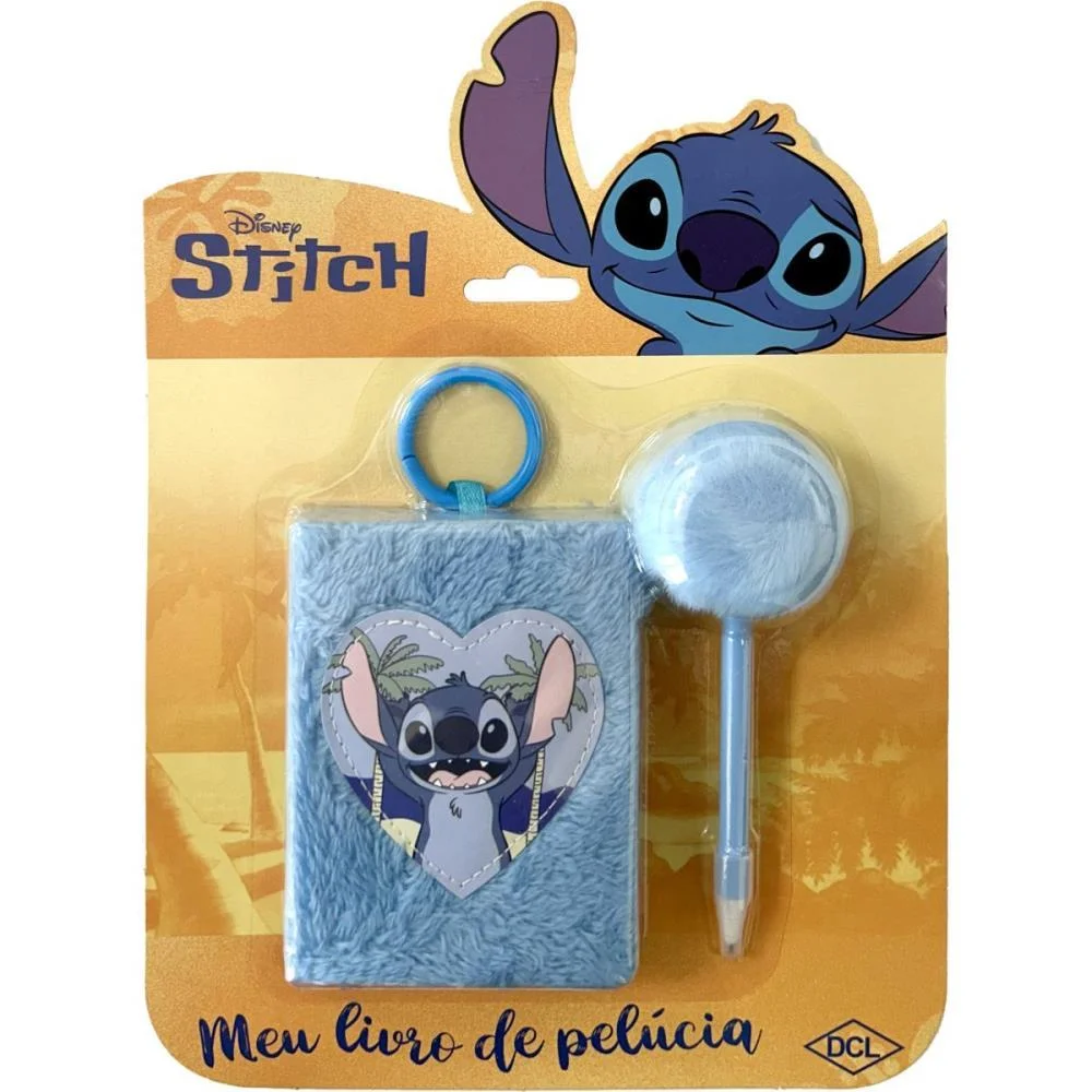 Livro Brinquedo Ilustrado Stitch Livro De Pelucia Dcl (Unidade) - imagem 2
