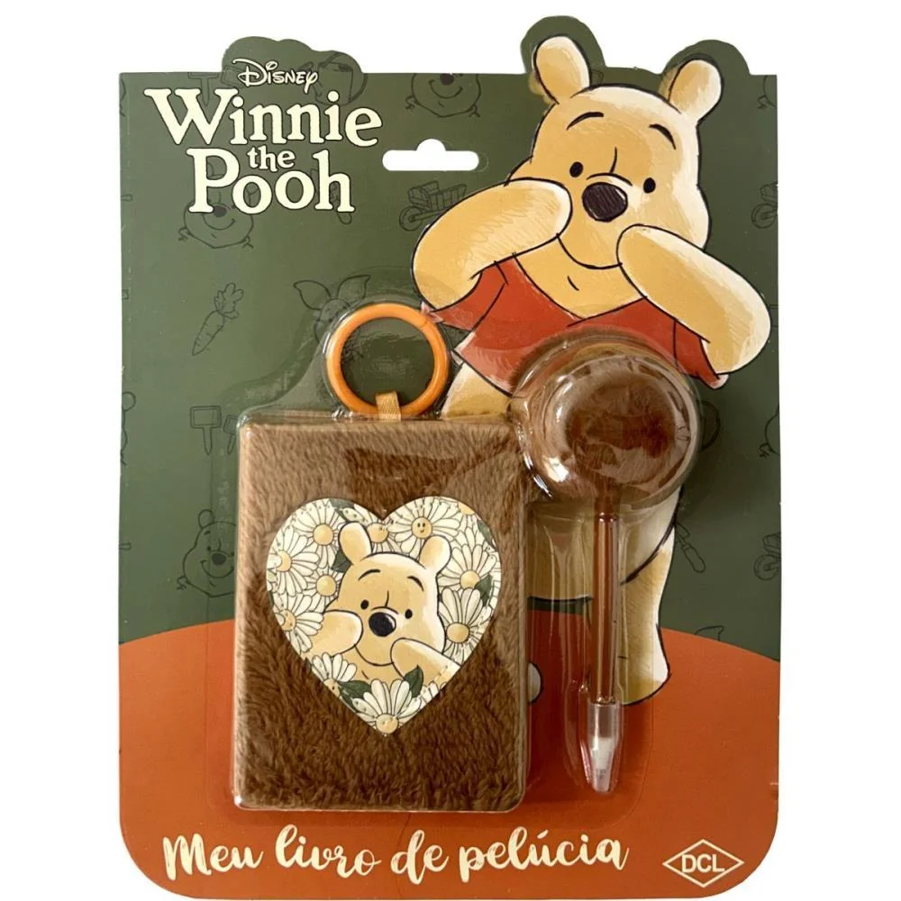 Livro Brinquedo Ilustrado Pooh Livro De Pelucia Dcl (Unidade) - imagem 3