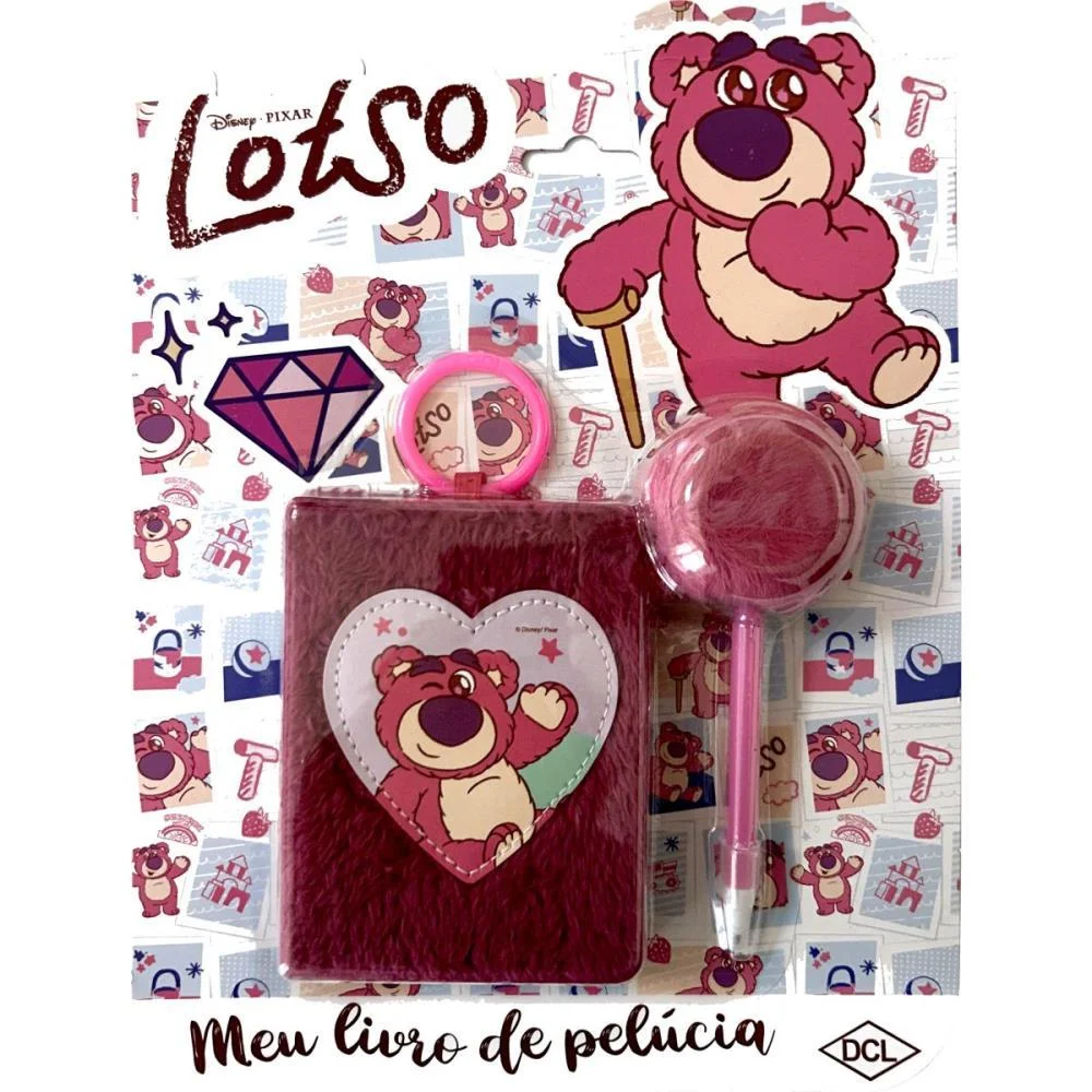 Livro Brinquedo Ilustrado Lotso Livro De Pelucia Dcl (Unidade) - imagem 2